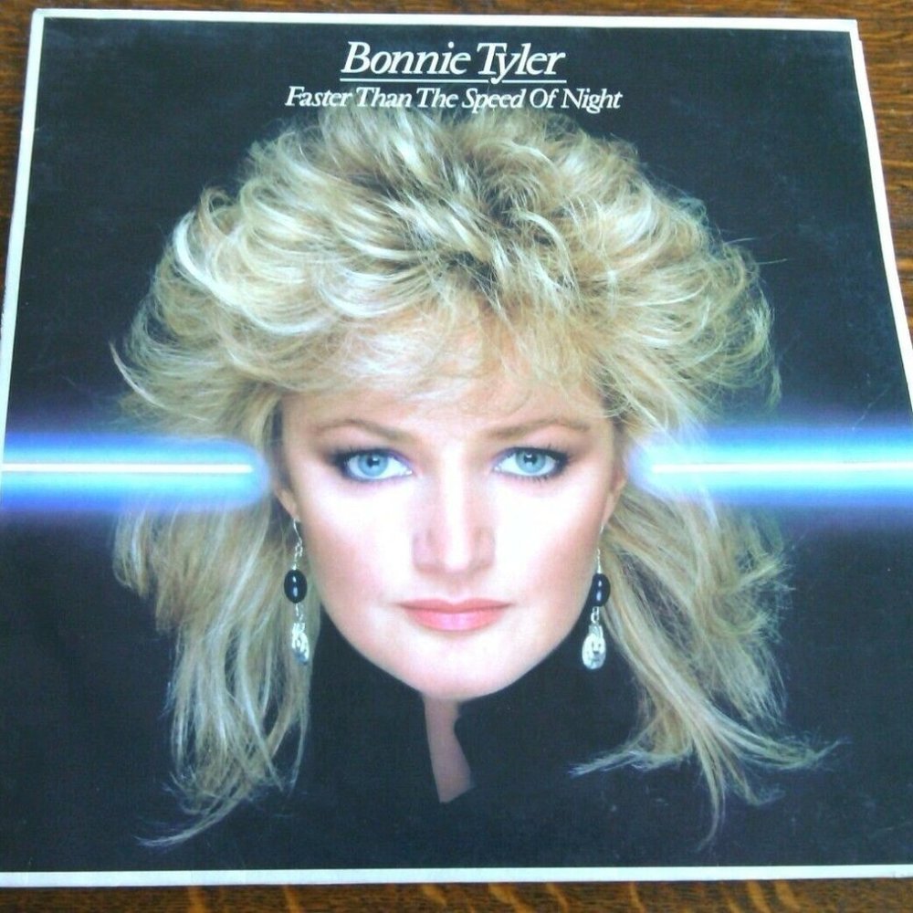 Vinyl Record Bonnie Tyler Faster Than The Speed of Night CBS 12" 1983 Music Pop